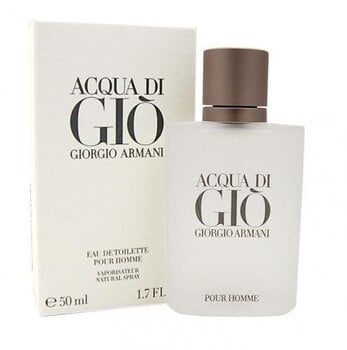 Giorgio Armani Acqua di Gio EDT для мужчин 50 мл цена и информация | Мужские духи | kaup24.ee