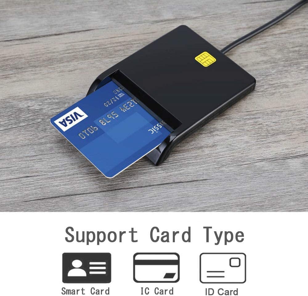 ID-kaardi lugeja Rocketek hind ja info | USB jagajad, adapterid | kaup24.ee