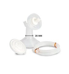 Rinnapumba komplekt Premium Spectra, 28 mm rinnakaitse, 1 tk цена и информация | Молокоотсосы | kaup24.ee