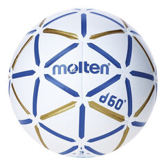 Käsipalli pall Molten H3D4000-BW Tehisnahk, Dermatiin (Suurus 3) hind ja info | Võrkpalli pallid | kaup24.ee