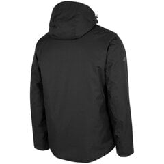Лыжная куртка 4F M H4Z22 KUMN003 10S, черная цена и информация | Мужская лыжная одежда | kaup24.ee