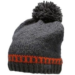 Talvemüts 4F M H4Z22 CAM011 90S, must-punane цена и информация | Мужские шарфы, шапки, перчатки | kaup24.ee