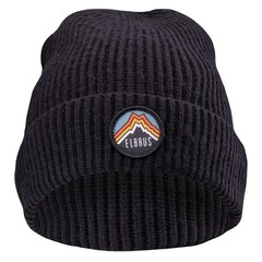 Müts Elbrus Quentin, must цена и информация | Мужские шарфы, шапки, перчатки | kaup24.ee