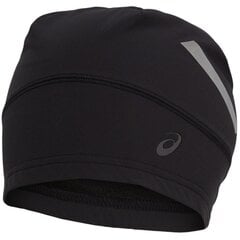 Шапка Asics Lite Show Beanie 3013A613-002, черная цена и информация | Мужские шарфы, шапки, перчатки | kaup24.ee