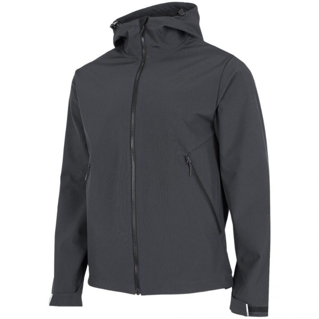 Meeste jope 4F softshell M H4Z22 SFM001 22S, must цена и информация | Meeste joped | kaup24.ee