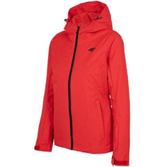 Женская лыжная куртка 4F H4Z22 KUDN001 62S, красная цена и информация | Лыжная одежда и аксессуары | kaup24.ee