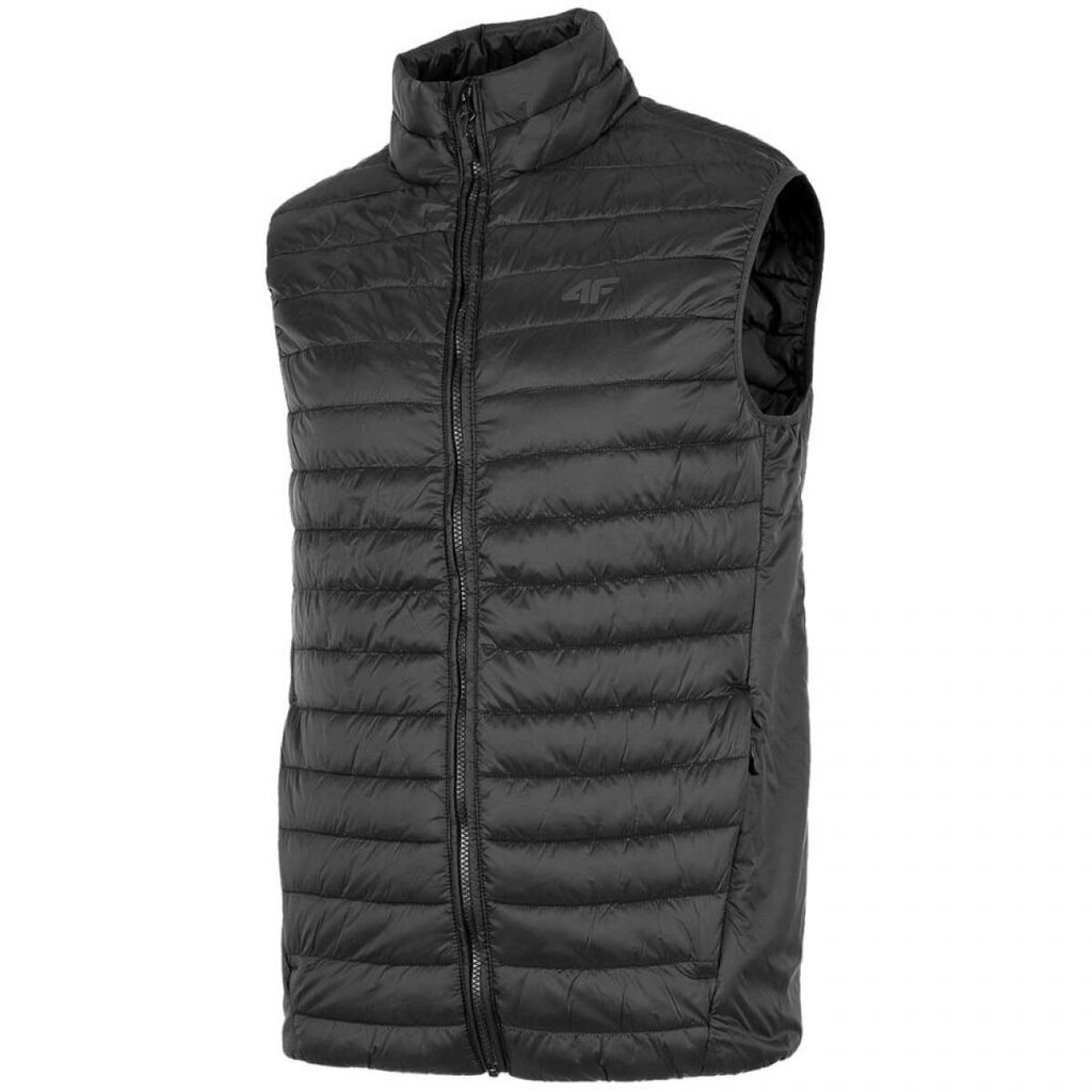 Vest meestele 4F M H4Z22 KUMP001 20S, must цена и информация | Meeste vestid | kaup24.ee