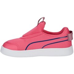 Кроссовки для детей Puma Courtflex v2 Slip On PS Jr 374858 12, розовые цена и информация | Детская спортивная обувь | kaup24.ee