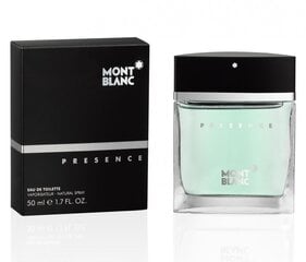 Туалетная вода Mont Blanc Presence edt 50 мл цена и информация | Мужские духи | kaup24.ee