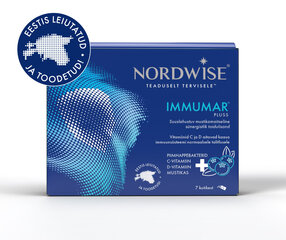 Immumar® Pluss - Suuslahustuv sünergistlik toidulisand immuunsüsteemile (7 kotikest) hind ja info | Vitamiinid, toidulisandid, immuunsuse preparaadid | kaup24.ee