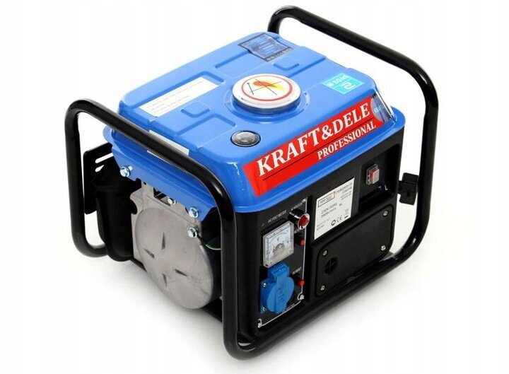 Bensiini elektrigeneraator 2HP - 1,5kW - 1500W hind ja info | Generaatorid | kaup24.ee