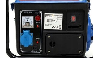 Bensiini elektrigeneraator 2HP - 1,5kW - 1500W цена и информация | Электрогенераторы | kaup24.ee