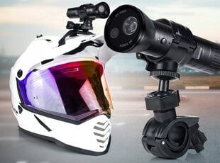 360-kraadine spordikaamera koos sisseehitatud välgu ja kompassiga цена и информация | Экшн-камеры | kaup24.ee