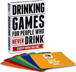 Настольная игра Drinking Games for People Who Never Drink, [Англ] цена и информация | Настольные игры, головоломки | kaup24.ee