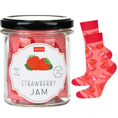 Naiste sokid Soxo maasikamoosi purk 35-40 hind ja info | Naiste sokid | kaup24.ee
