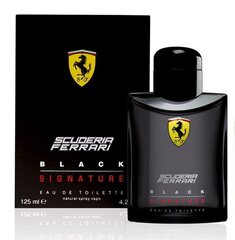 Ferrari Black Signature EDT meestele 125 ml цена и информация | Мужские духи | kaup24.ee