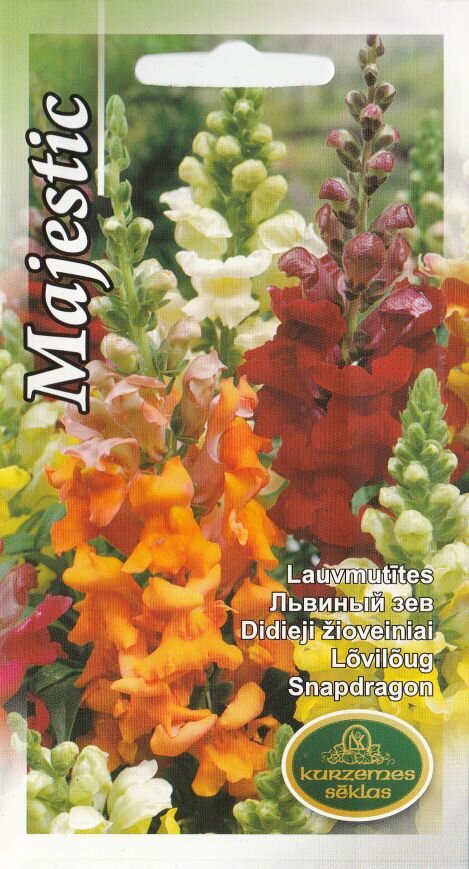 Lõvilõug Majestic segu hind ja info | Lilleseemned | kaup24.ee