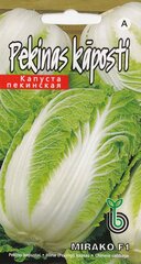 Hiina (Pekingi) kapsas Mirako F1 цена и информация | Семена овощей, ягод | kaup24.ee