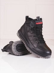 Высокие мужские сапоги черные цена и информация | Мужские ботинки | kaup24.ee