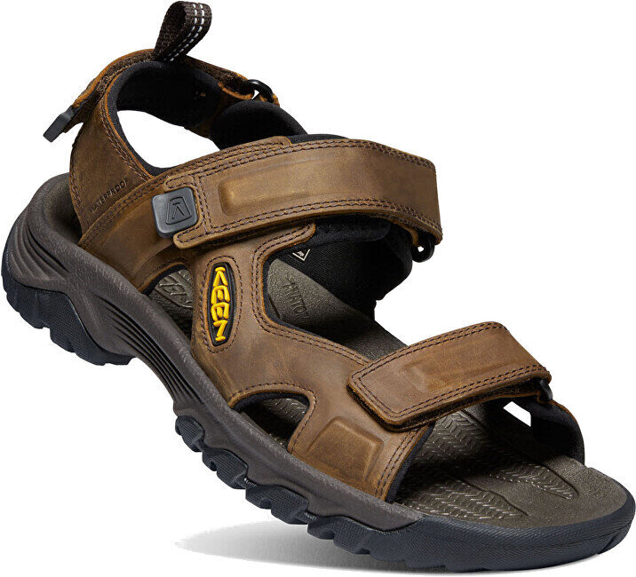 KEEN Meeste sandaalid TARGHEE III OPEN TOE SANDAL 1022423 bison / mulch hind ja info | Meeste plätud, sussid | kaup24.ee