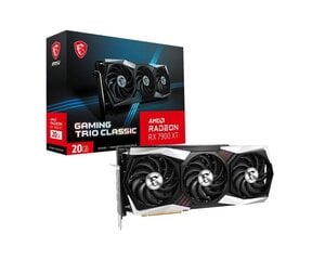 MSI Radeon RX 7900 XT Gaming Trio Classic 20G (V520-006R) hind ja info | Videokaardid (GPU) | kaup24.ee