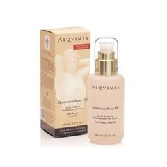 Kaela ja büstikreem Generous Bust Oil Alqvimia 100 ml цена и информация | Кремы, лосьоны для тела | kaup24.ee