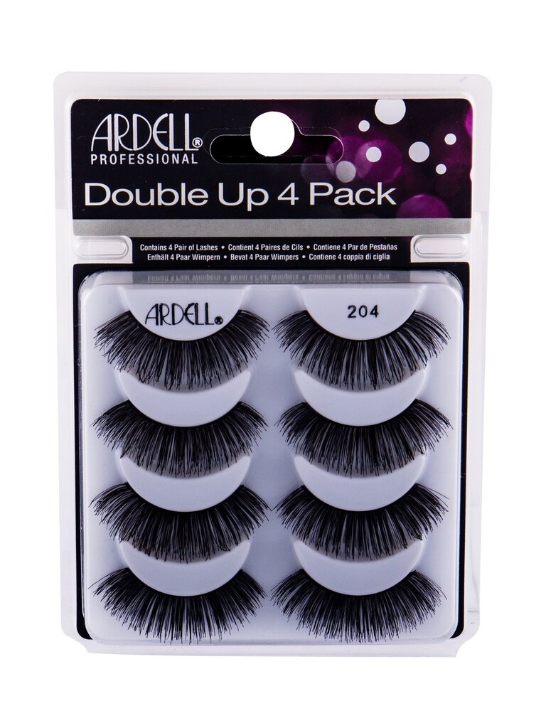 Liimitavad kunstripsmed Ardell Professional Double Up Lashes 204 цена и информация | Kunstripsmed, ripsmekoolutajad | kaup24.ee