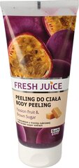 Скраб для тела Fresh Juice Body Peeling Passion Fruit Brown Sugar, 200мл цена и информация | Скрабы для тела | kaup24.ee