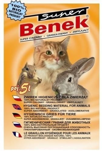 Universaalne liiv Super Benek, 5 l цена и информация | Kassiliiv | kaup24.ee