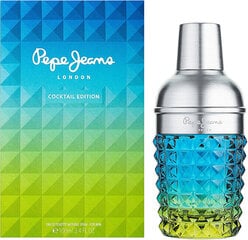 Meeste EDT Pepe Jeans Cocktail Edition. цена и информация | Мужские духи | kaup24.ee