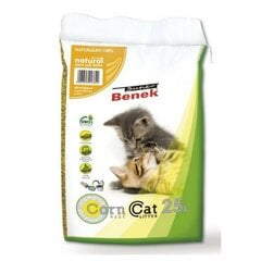 Кукурузный наполнитель Super Benek, 25 л цена и информация | Наполнитель для кошек | kaup24.ee