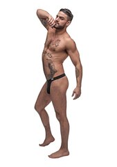 Meeste stringid Bong Thong, must, L/XL цена и информация | Сексуальное бельё для мужчин | kaup24.ee