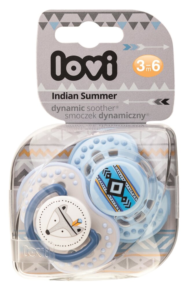 LOVI rõngaslutt silikoon Indian summer 3-6kuud 2tk, 22/856boy цена и информация | Lutid | kaup24.ee