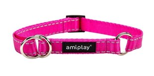 Amiplay kaelarihm Reflective, M, roosa hind ja info | Kaelarihmad ja traksid koertele | kaup24.ee