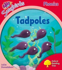 Oxford Reading Tree Songbirds Phonics: Level 4: Tadpoles, Level 4 цена и информация | Книги для подростков и молодежи | kaup24.ee