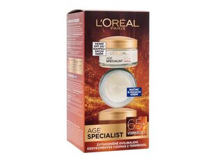 Näokreem L'Oréal Paris Age Specialist 65+, 2 x 50 ml hind ja info | Näokreemid | kaup24.ee