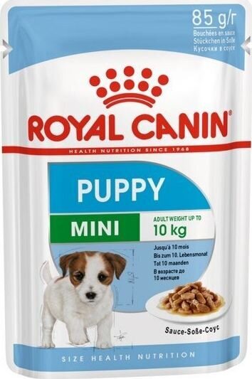 Märgtoit Royal Canin Mini Puppy, 85 g цена и информация | Konservid koertele | kaup24.ee