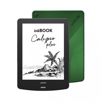 inkBOOK Calypso Plus, roheline hind ja info | E-lugerid | kaup24.ee