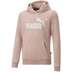 Laste dressipluus Puma ESS Logo Hoodie FL beež 587031 47 цена и информация | Свитеры, жилетки, пиджаки для девочек | kaup24.ee