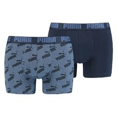 Трусы Puma Men Aop Boxer Blue 935054 03 цена и информация | Мужские боксеры | kaup24.ee