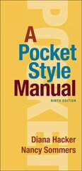 Pocket Style Manual 9th ed. 2021 цена и информация | Книги по социальным наукам | kaup24.ee