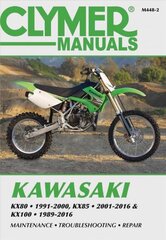 Clymer Kawasaki KX80, KX85 & KX10: 89-16 цена и информация | Путеводители, путешествия | kaup24.ee