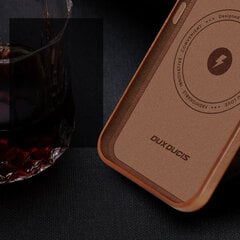 Telefoniümbris Dux Ducis Naples case for iPhone 13 Pro Max leather cover, pruun hind ja info | Telefoni kaaned, ümbrised | kaup24.ee