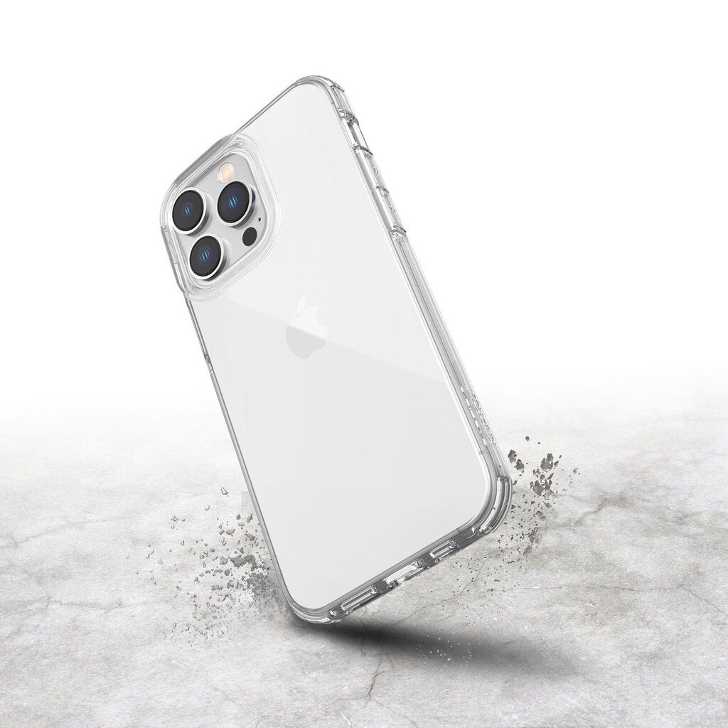 Telefoniümbris Raptic X-Doria Clear Case iPhone 14 Pro armored clear cover, läbipaistev hind ja info | Telefoni kaaned, ümbrised | kaup24.ee
