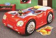 Voodi koos madratsiga Sleep Car, punane цена и информация | Lastevoodid | kaup24.ee