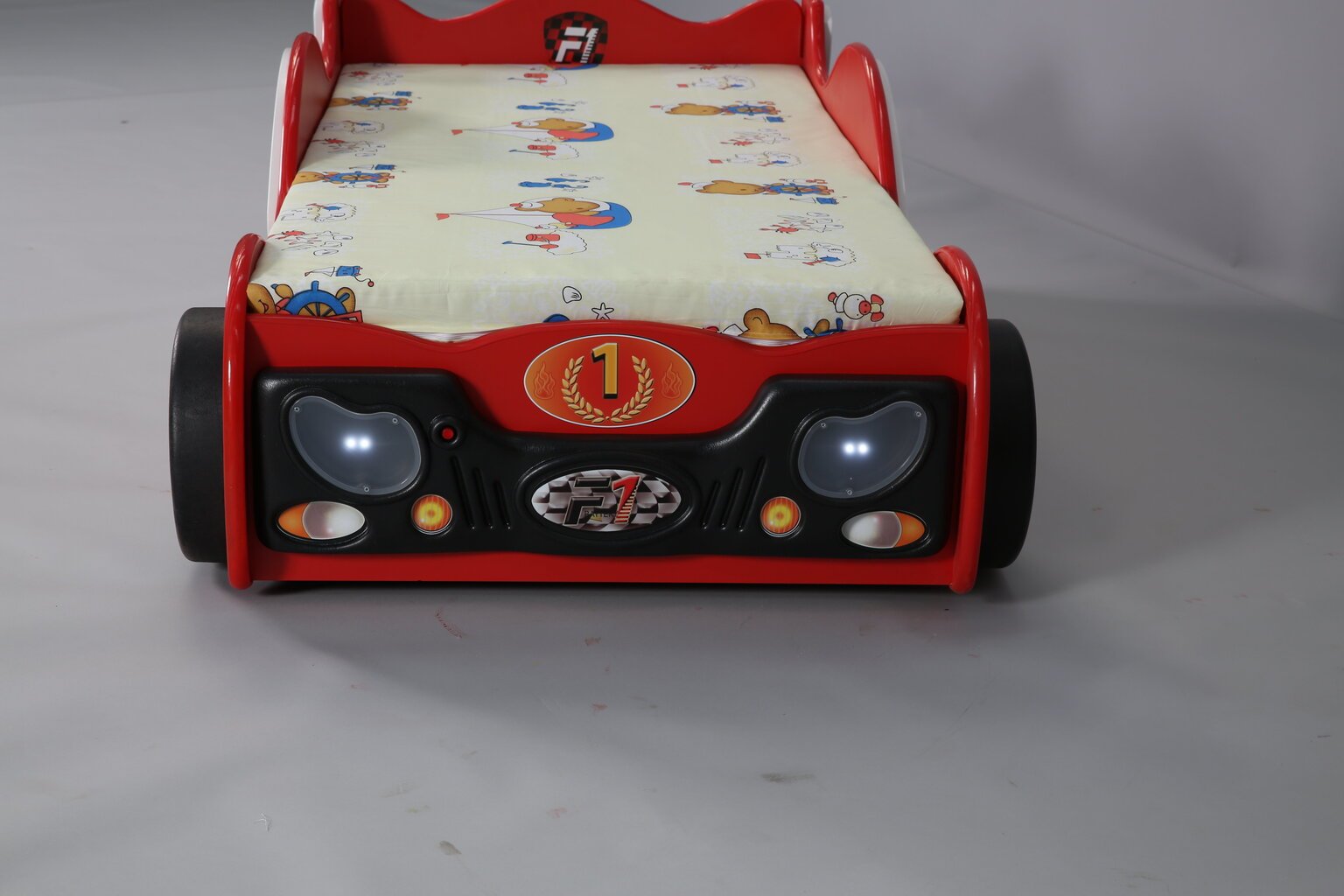 Voodi koos madratsiga Monza Mini, punane hind ja info | Lastevoodid | kaup24.ee