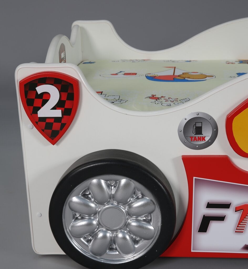 Voodi koos madratsiga Monza Mini, valge hind ja info | Lastevoodid | kaup24.ee