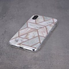 Telefoniümbris Geometric Marmur case for Samsung Galaxy A03S 4G, roosa hind ja info | Telefoni kaaned, ümbrised | kaup24.ee