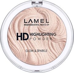 Средство для придания мерцания Lamel Insta HD Highlihting Glow and Sparkle nr 402, 12 г цена и информация | Бронзеры (бронзаторы), румяна | kaup24.ee