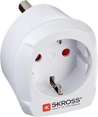 Skross reisiadapter 1.500201-E цена и информация | Адаптеры и USB-hub | kaup24.ee